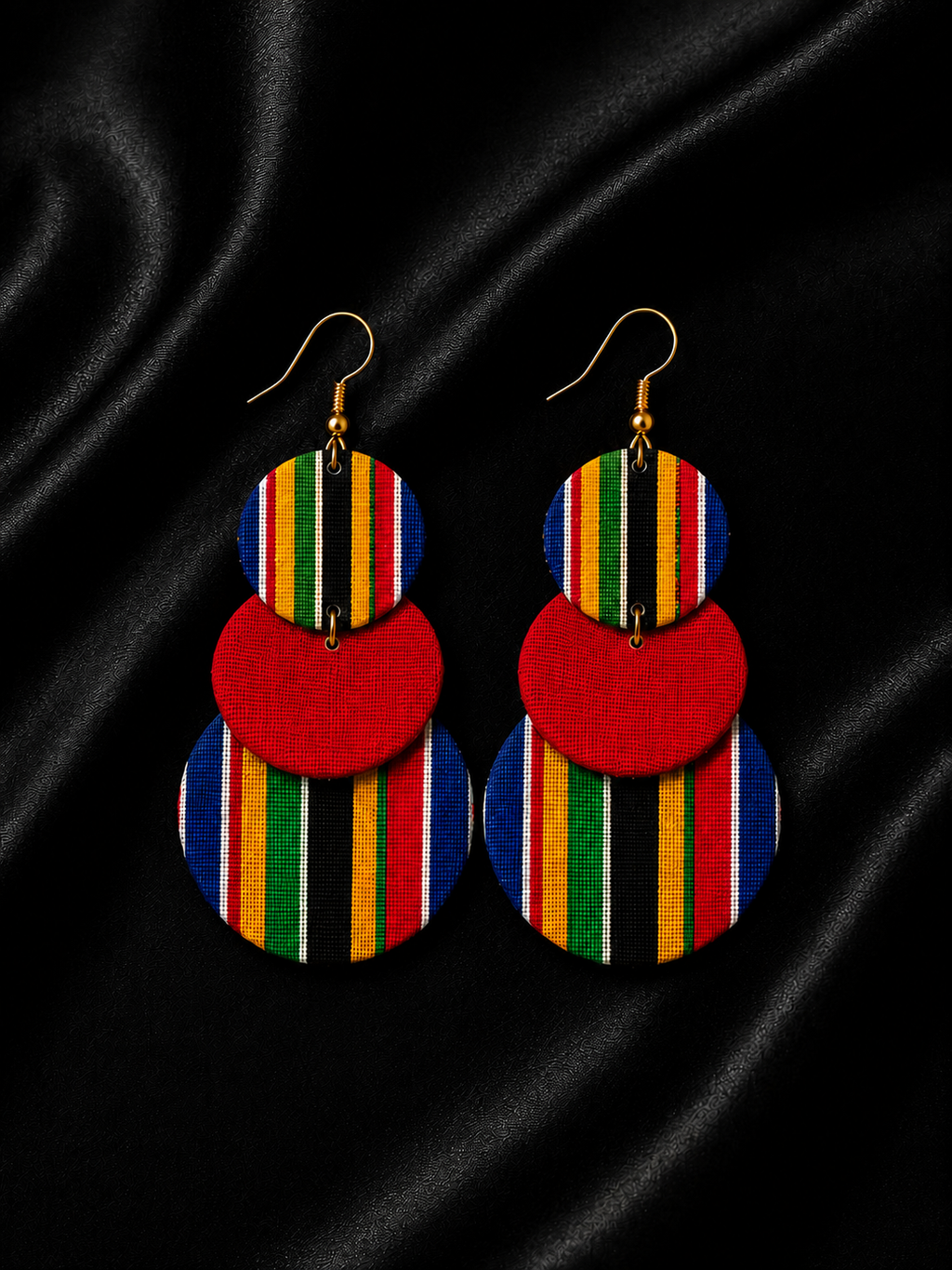 Rainbow Harmony Venda Earrings