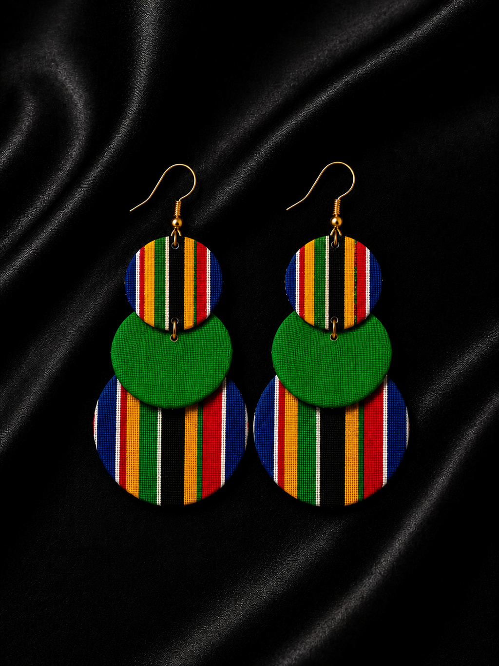 Rainbow Harmony Venda Earrings