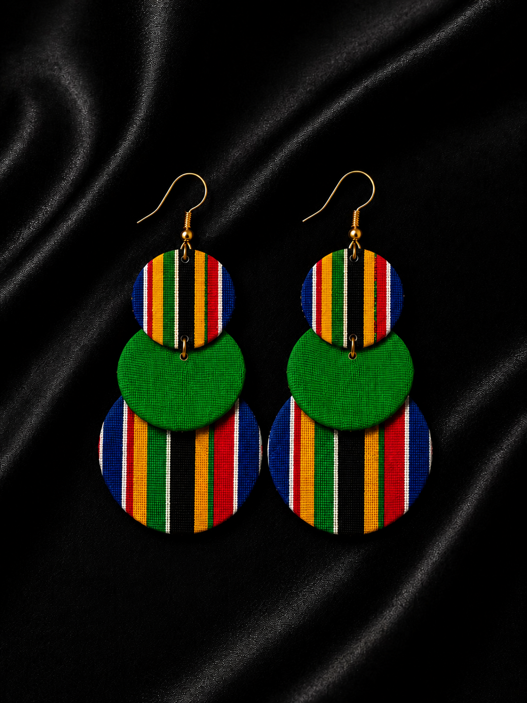 Rainbow Harmony Venda Earrings