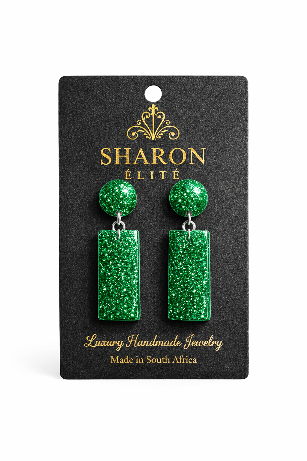 Luxury Green Glitter Duo
