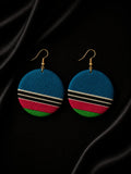 Heritage Stripes Venda Earrings