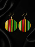 Heritage Stripes Venda Earrings